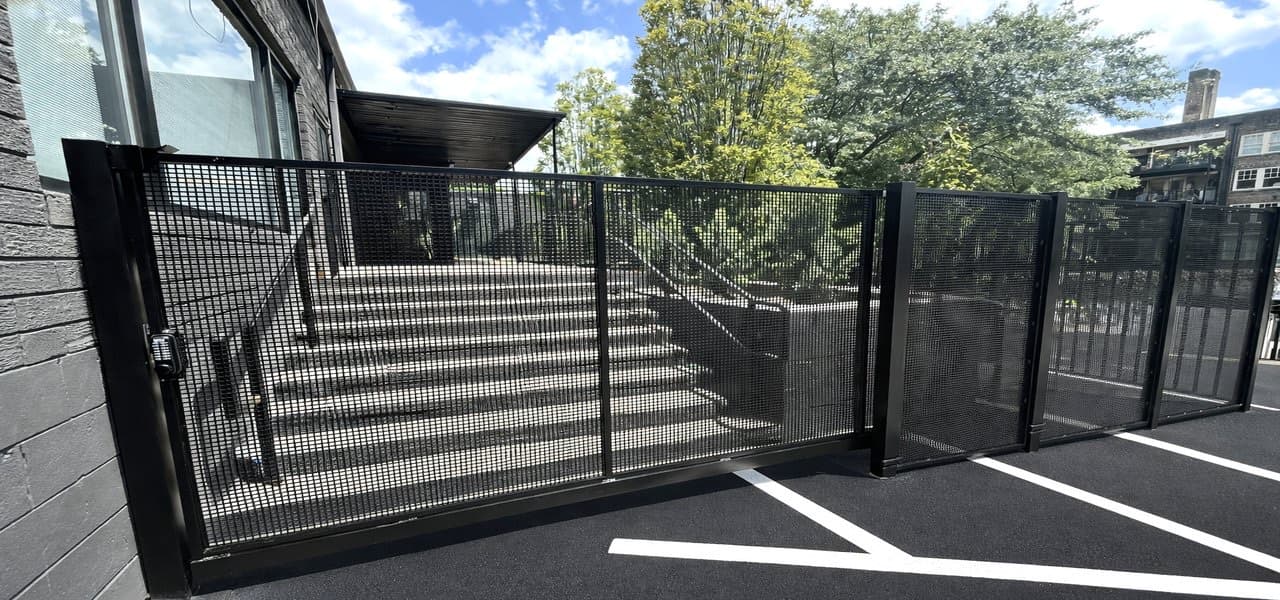 Commercial and residential fence installation in Atlanta, GA by Fence Workshop