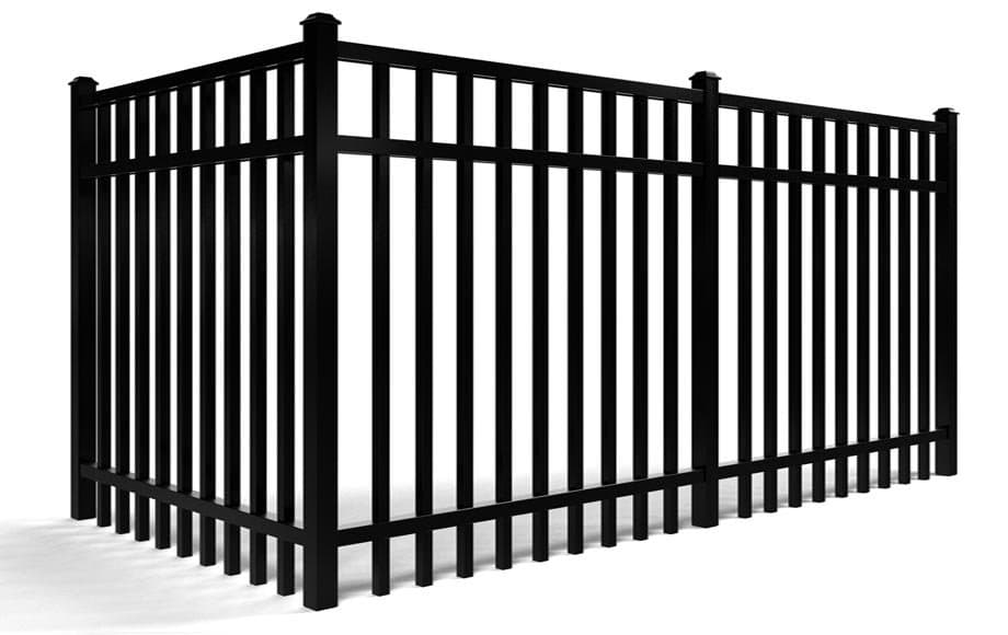 All-inclusive aluminum fence kit